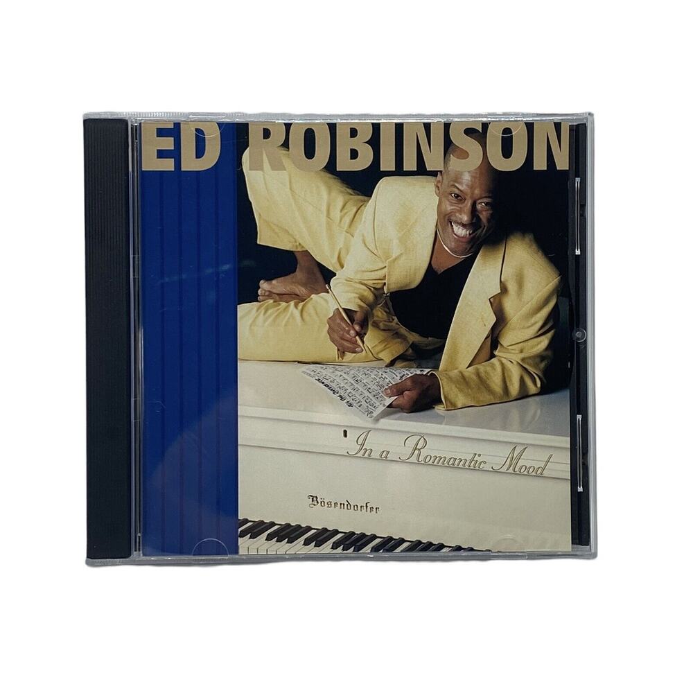 Ed Robinson - In A Romantic Mood CD 1997 Permanent Power Music Jazz Standards